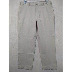NWOT Brooks Brothers Advantage Chino Clark Khaki Pant Men 34x28.